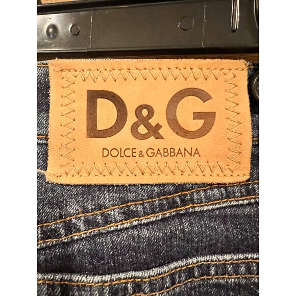 DOLCE & GABBANA DENIM PENCIL SKIRT SIZE 26 - Picture 5 of 13